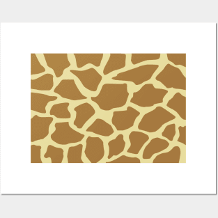 Giraffe Pattern Posters and Art